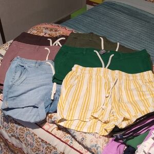 6 Pairs Of Torrid Shorts, 12W